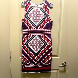 Venus printed dress. Perfect for the office!